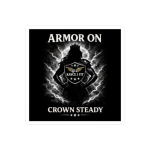 Armor On Crown Steady Vinyl Decals