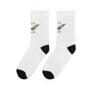 Kayce J Fit Padded Crew Socks
