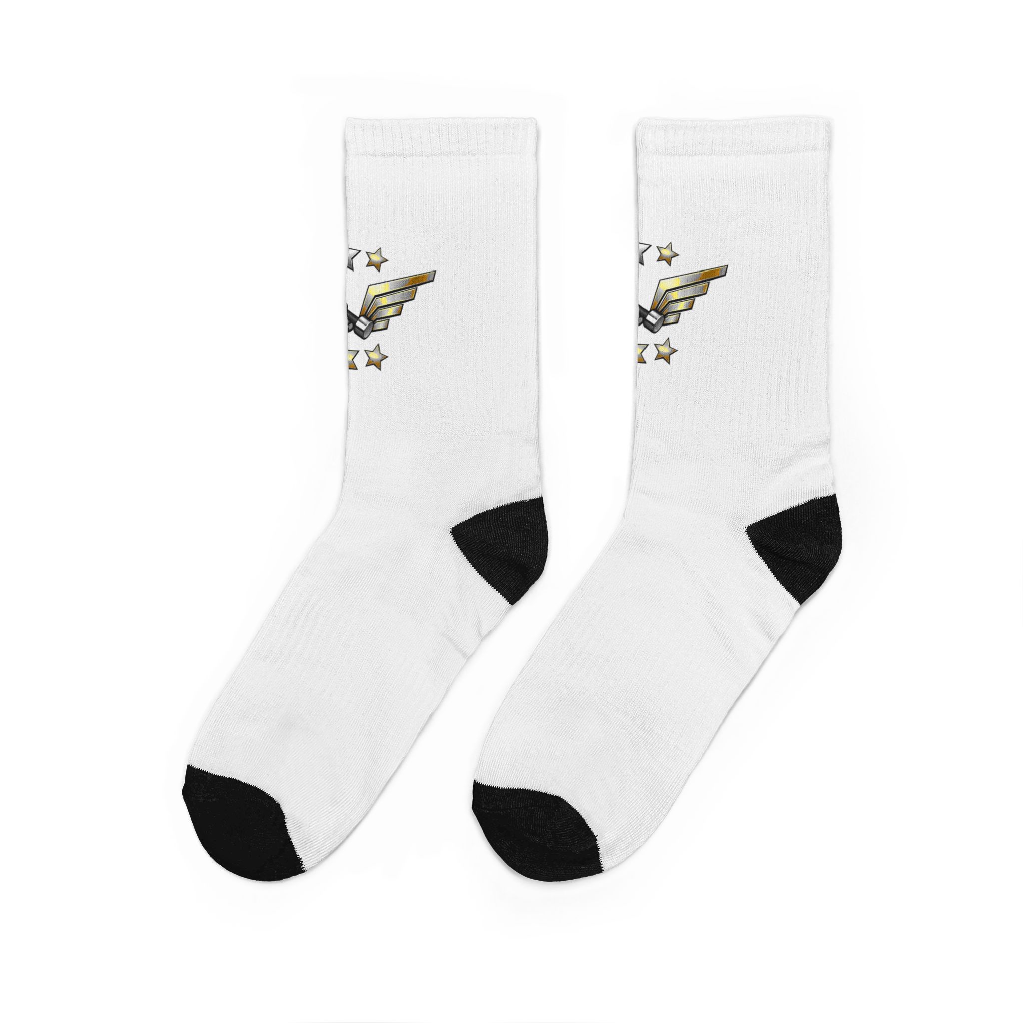 Kayce J Fit Padded Crew Socks