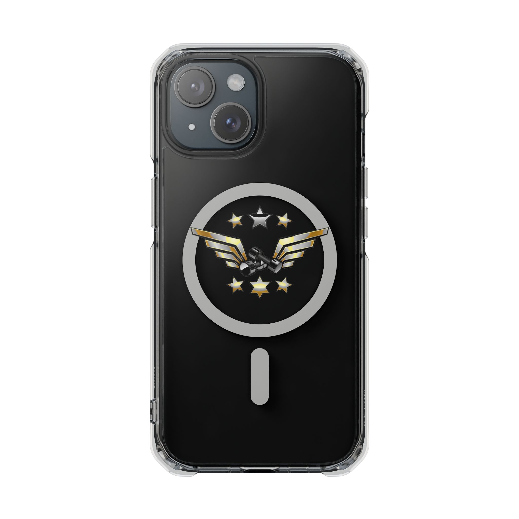 Kayce J Fit Clear Magnetic Impact Cases