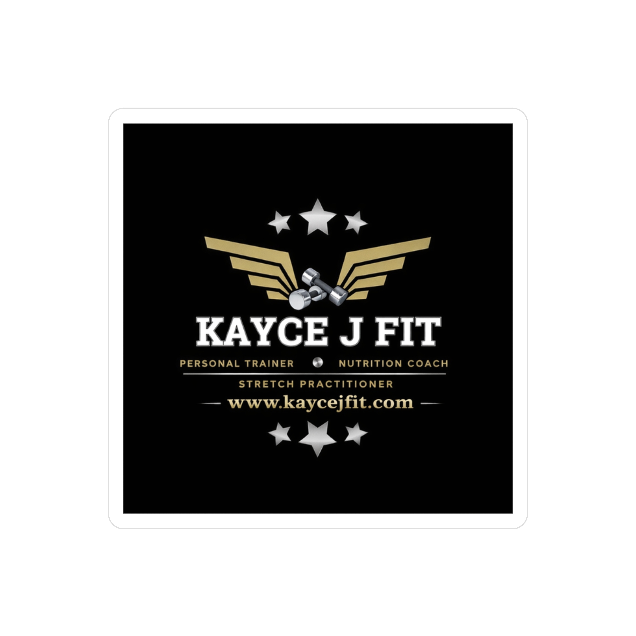 Kayce J Fit Vinyl Decals