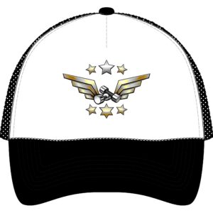 Kayce J Fit Foam Mesh-Back Trucker Cap