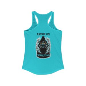 Armor On Crown Steady Racerback Tank — Women’s Motivational Workout Tank