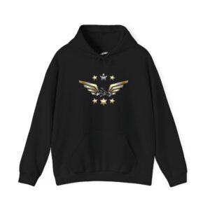 Winged Dumbbells Hoodie — Fitness Gym Sweatshirt for Weightlifters