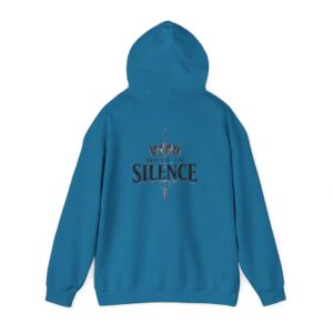 Move In Silence Hoodie — Minimalist Motivational Hoodie