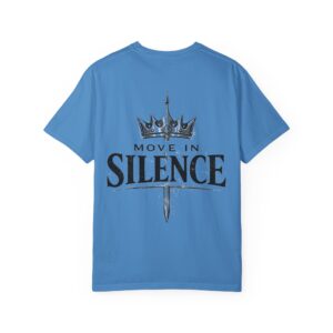 "Move in Silence" T-Shirt — Quiet Strength Motivational Tee