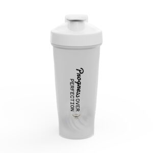 Progress Over Perfection Motivational Gym Shaker