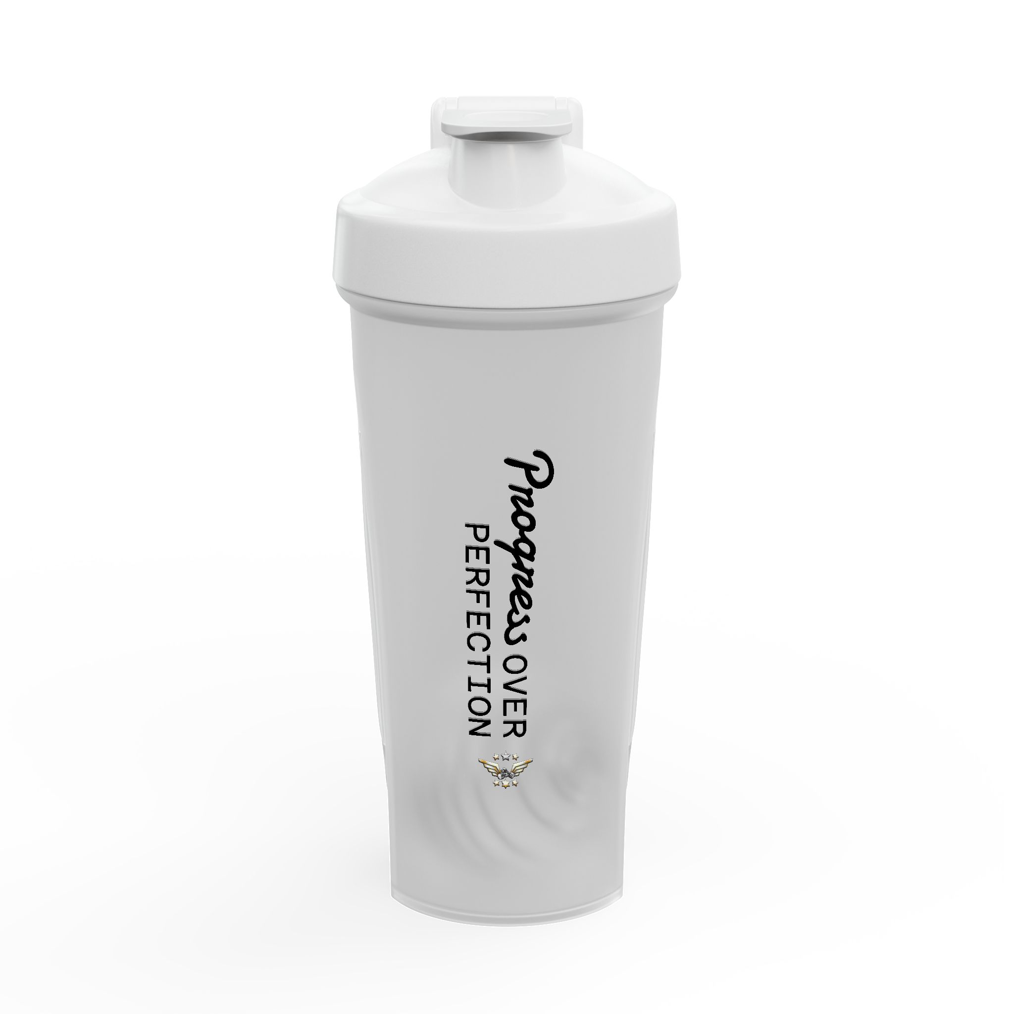 Progress Over Perfection Motivational Gym Shaker