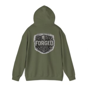 Forged Not Given Hoodie — Men's Inspirational Hooded Sweatshirt