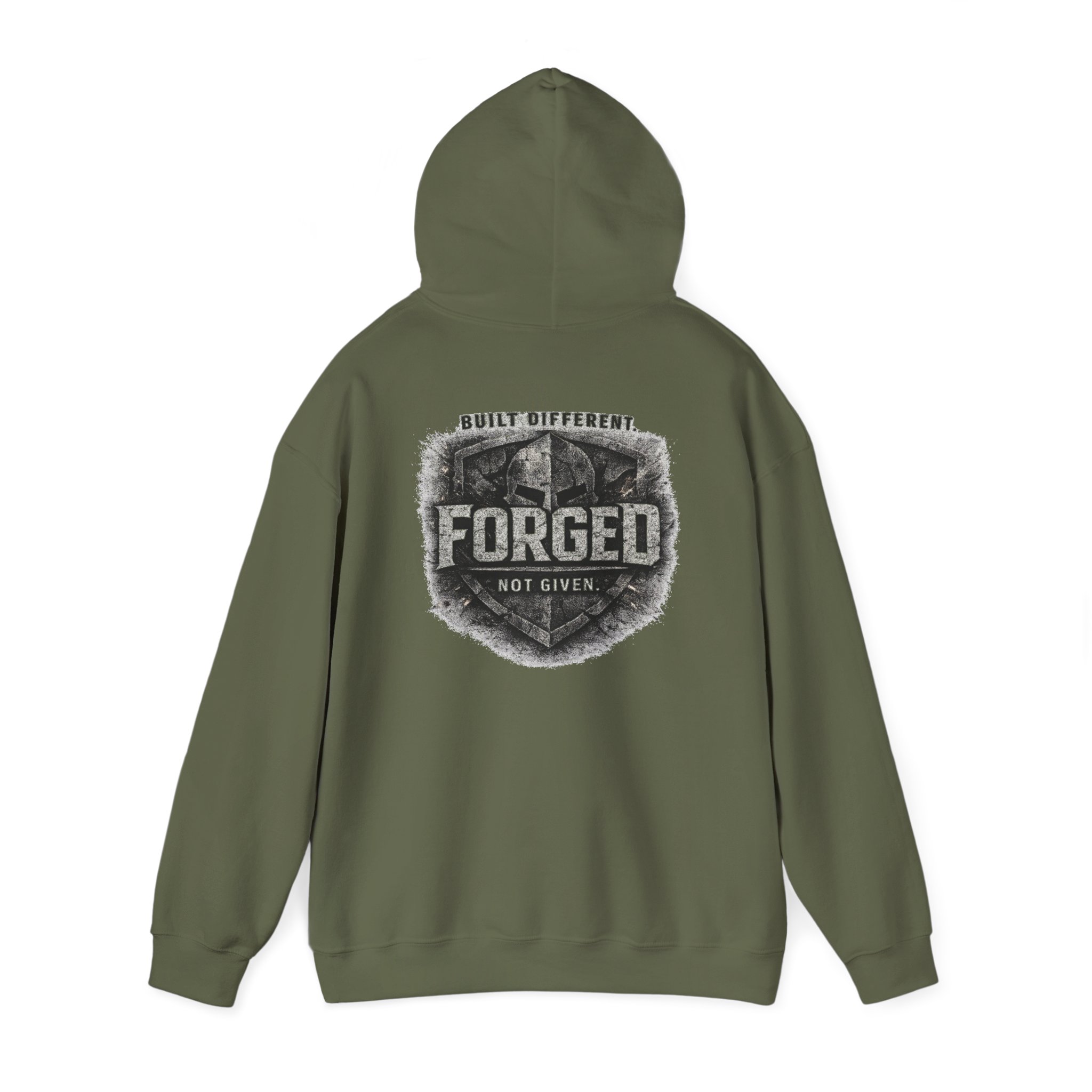 Forged Not Given Hoodie — Men's Inspirational Hooded Sweatshirt